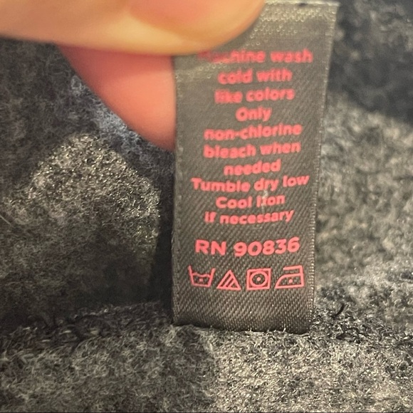 Kansas City KC Gray Hoodie Sweatshirt Sz S - Picture 8 of 13